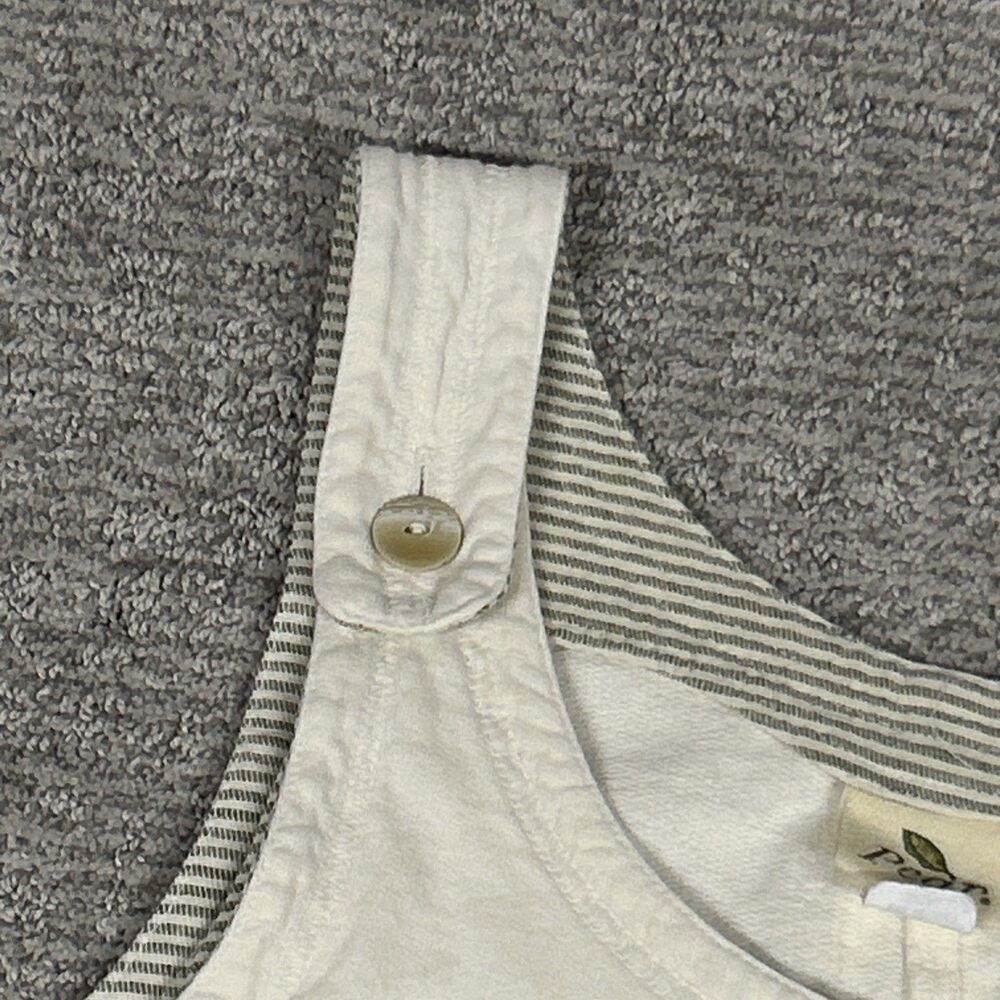 Pear Maxi Dress Womens Small Appliqué Nature Cotton Sleeveless Artsy USA Vintage - Picture 6 of 13